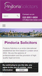 Mobile Screenshot of pindorialaw.com